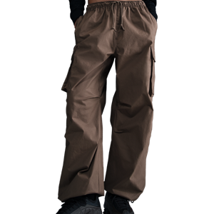 Nike Sportswear oversized cargobroek met halfhoge taille voor dames - Bruin