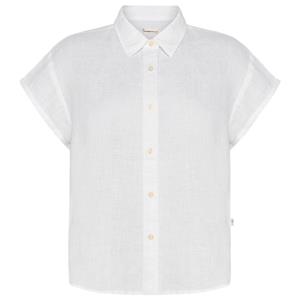 KnowledgeCotton Apparel  Women's Aster Fold Up S/S - Blouse, wit