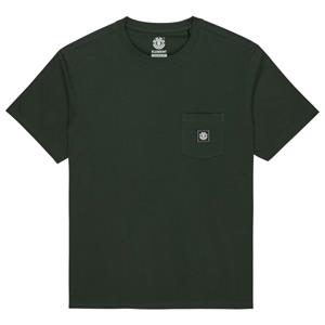 Element  Basic Pocket Label S/S - T-shirt, olijfgroen