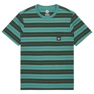 Element  Basic Pocket Label S/S - T-shirt, turkoois