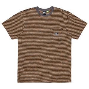 Quiksilver  Kentin S/S Pocket - T-shirt, bruin