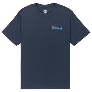 Element  Post Nap S/S - T-shirt, blauw