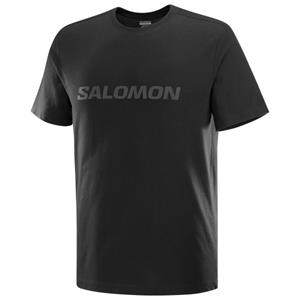 Salomon  Big Logo T-Shirt - T-shirt, zwart