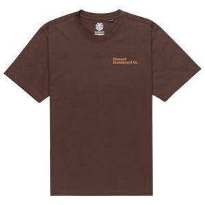 Element  Supplier S/S - T-shirt, bruin