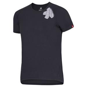 Ocun  Bamboo T Blossom - T-shirt, grijs/blauw
