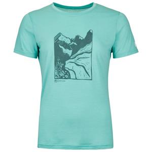 Ortovox Dames 120 Cool Tec Mtn Cut T-Shirt