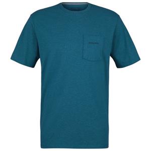 Patagonia  Boardshort Logo Pocket Responsibili-Tee - T-shirt, blauw