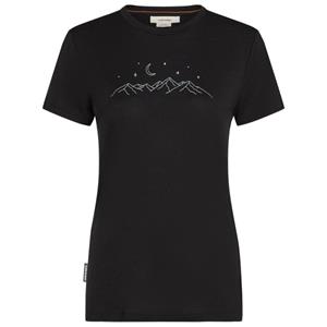Icebreaker Dames 150 Tech Lite Sparkling Stars T-shirt