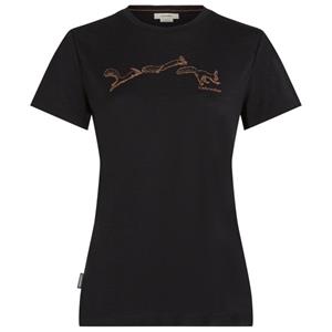 Icebreaker Dames 150 Tech Lite Airbourne Squirrel T-shirt