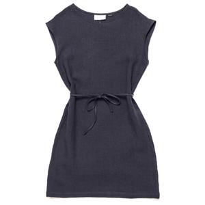 Mazine  Women's Linen Mini Dress - Jurk, grijs/blauw