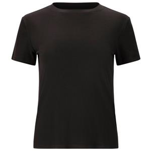 ATHLECIA  Women's Tinashe Rib S/S Tee - T-shirt, zwart