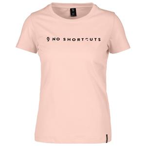 Scott  Women's No Shortcuts S/S - T-shirt, roze