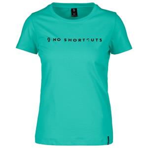 Scott  Women's No Shortcuts S/S - T-shirt, turkoois