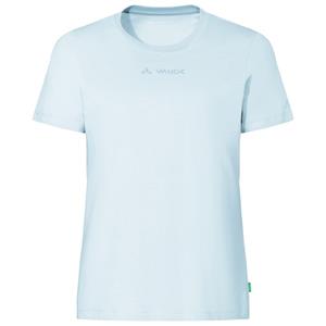 Vaude  Women's Logo T-Shirt II - T-shirt, grijs/wit