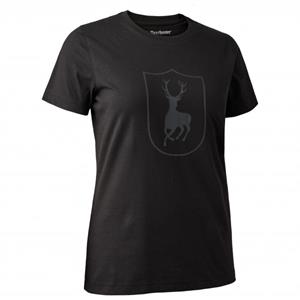 Deerhunter  Women's Logo T-Shirt - T-shirt, zwart