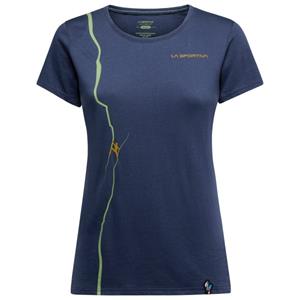 La sportiva  Women's Route - T-shirt, blauw