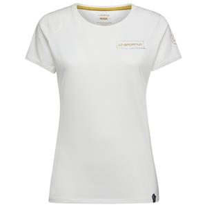 La sportiva  Women's Mantra T-Shirt - T-shirt, wit/grijs