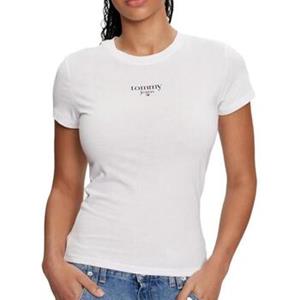 Tommy Hilfiger Overhemd  hort leeve T-shirt met ronde hals Claic Fit