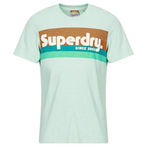 Superdry T-shirt Korte Mouw  LOGO TERRAIN