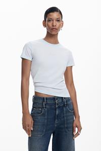 desigual 3D-logo T-shirt - BLUE
