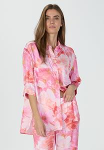 MARC AUREL Oversize Hemd mit Blumendruck