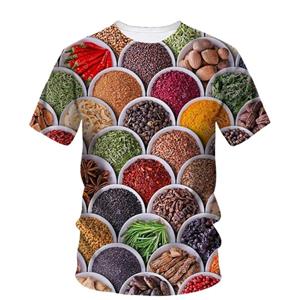 Chengyu Nieuwe Originaliteit Spice Formule grafische t-shirts voor mannen Trend Mode Casual Fun Chinese stijl Gedrukt Ronde Hals Korte Mouw XXS