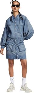 G-Star RAW Macro Balloon Jurk - Midden blauw - Dames