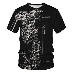 Chengyu Mode Creatieve Grappige Economie van het Menselijk Lichaam Grafische T-shirts Mannen Casual Persoonlijkheid Hip Hop Harajuku Streetwear Tops Asian size 5XL