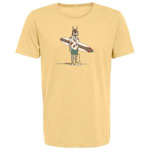 GreenBomb  Animal Donkey Surf Spice T-Shirt - T-shirt, beige