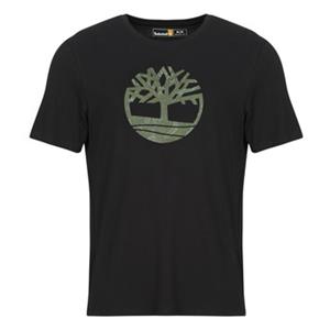 Timberland T-shirt Korte Mouw  KENNEBEC RIVER CAMO TREE LOGO