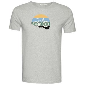GreenBomb  Bike Downhill Guide T-Shirt - T-shirt, grijs