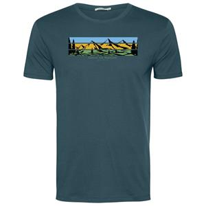 GreenBomb  Nature Discover Guide T-Shirt - T-shirt, blauw