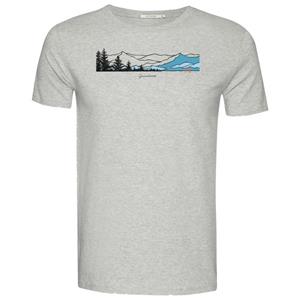 GreenBomb  Nature Hike Together Guide T-Shirt - T-shirt, grijs