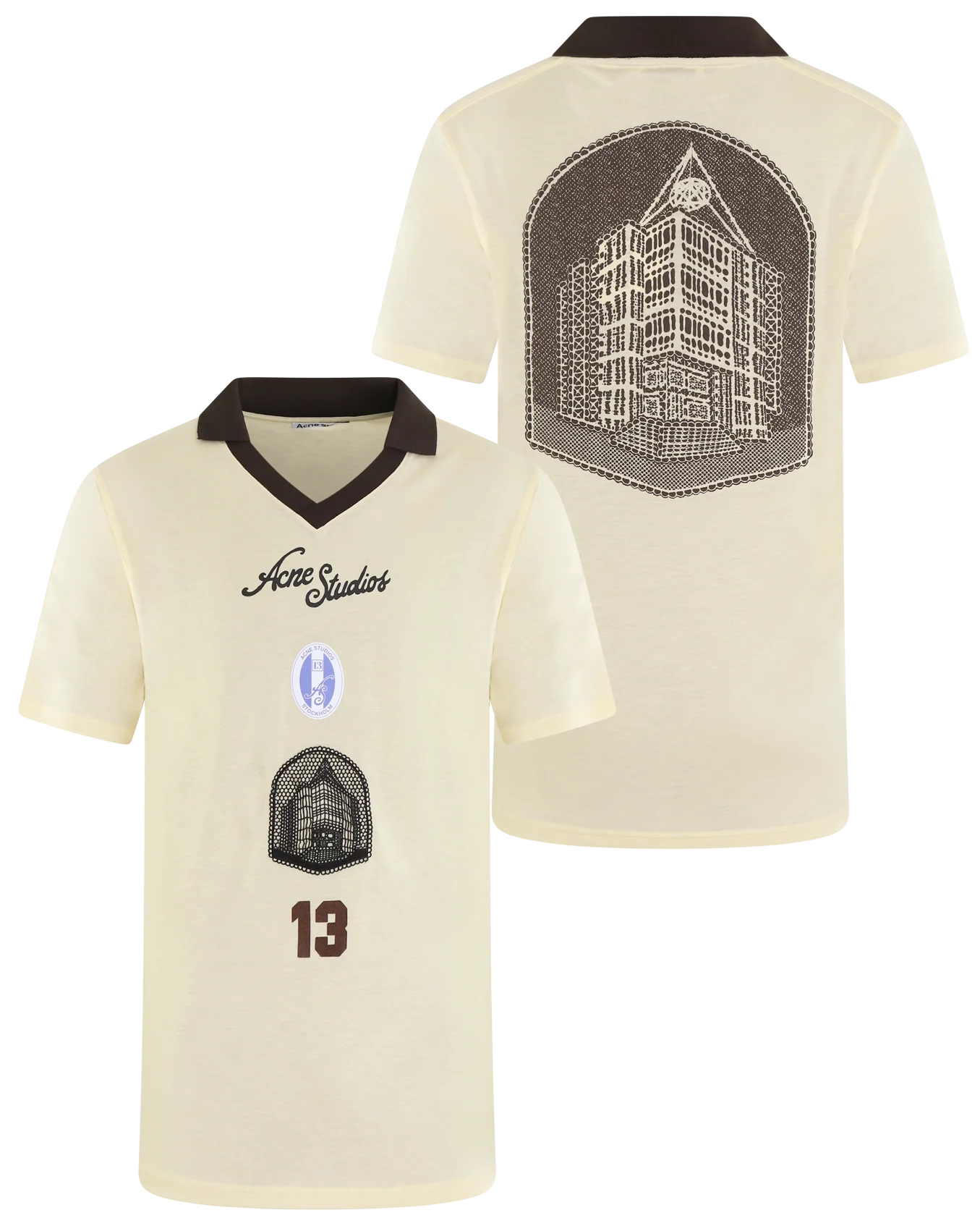 Acne Studios Heren logo t-shirt