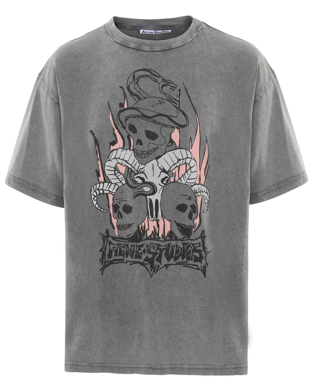 Acne Studios Heren skeleton t-shirt