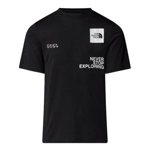The North Face T-shirt Korte Mouw  Mountain Foundation Coordinates