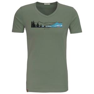GreenBomb  Nature Hike Together Peak T-Shirt - T-shirt, olijfgroen