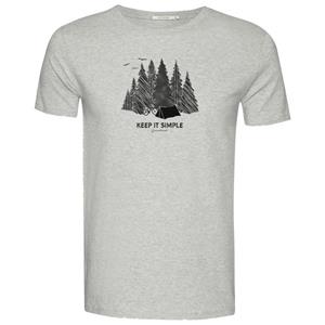 GreenBomb  Nature Keep Guide T-Shirt - T-shirt, grijs