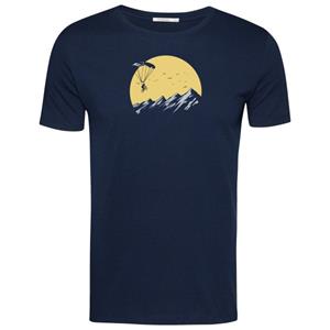 GreenBomb  Nature Sky Bike Guide T-Shirt - T-shirt, blauw