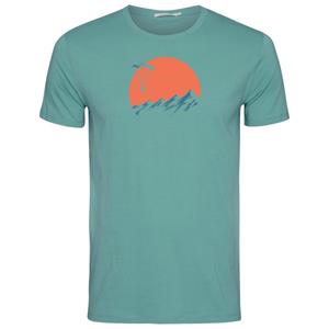 GreenBomb  Nature Sky Bike Guide T-Shirt - T-shirt, turkoois