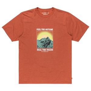 Quiksilver  Feel The Outside S/S Tee - T-shirt, rood