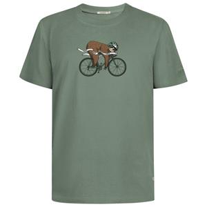 GreenBomb  Animal Finish Sloth Fusion T-Shirt - T-shirt, olijfgroen/groen