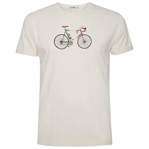 GreenBomb  Bike Enzo Roll T-Shirt - T-shirt, beige
