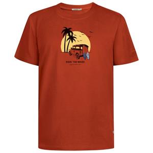 GreenBomb  Nature Car Surf Fusion T-Shirt - T-shirt, rood