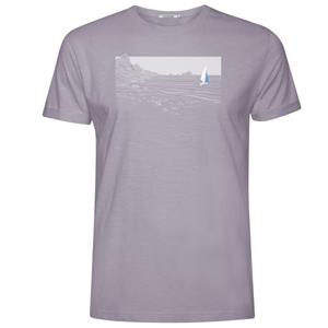 GreenBomb  Nature Cliffsail Roll T-Shirt - T-shirt, purper