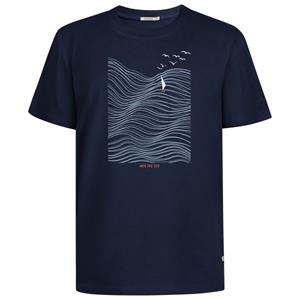 GreenBomb  Nature Sea Vibes Fusion T-Shirt - T-shirt, blauw