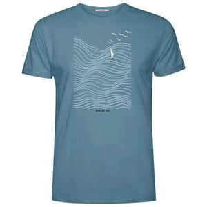 GreenBomb  Nature Sea Vibes Roll T-Shirt - T-shirt, turkoois