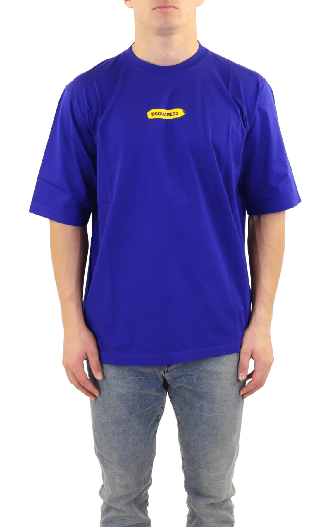 Dsquared2 Heren d2 front logo tee