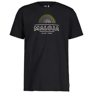 Maloja  KaarlM. - T-shirt, zwart