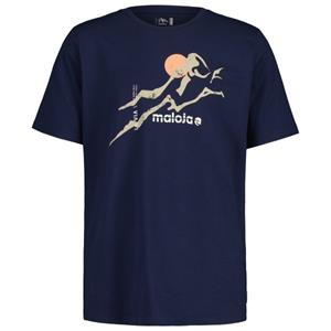 Maloja  RainbachM. - T-shirt, blauw